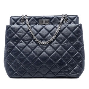 Pre-Loved Chanel Quilted Aged Calfskin Reissue 2.55 Tote